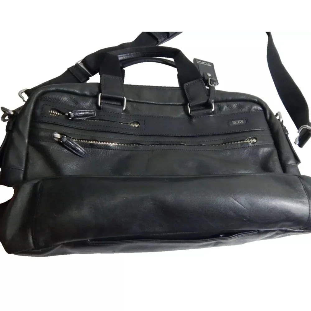 Tumi Laredo Slim Leather Briefcase